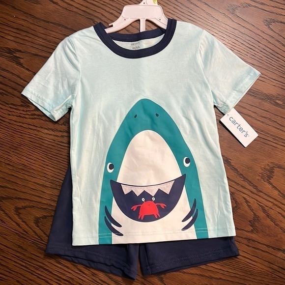 CARTERS shirt and shorts set. Size 4T. - Picture 1 of 3